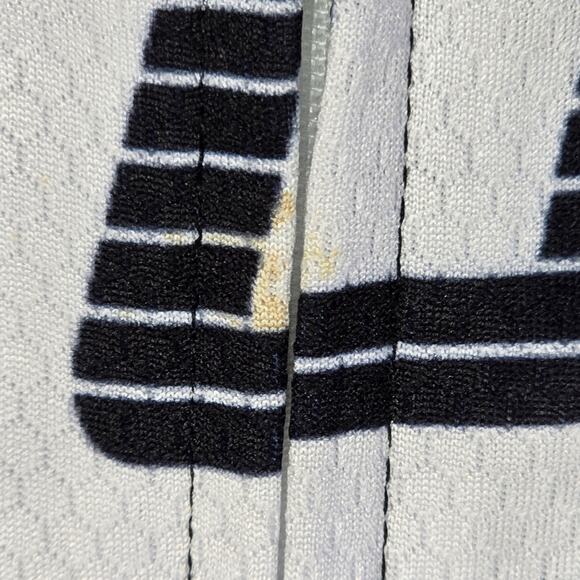 FJQXZ Cycling Gear Padded Pants Full Zip Jacket Set Men XL Black White Race Suit - Picture 8 of 16